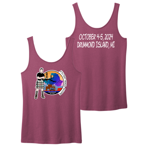 Kilted Trail Guide Drummond Island Ladies Tank