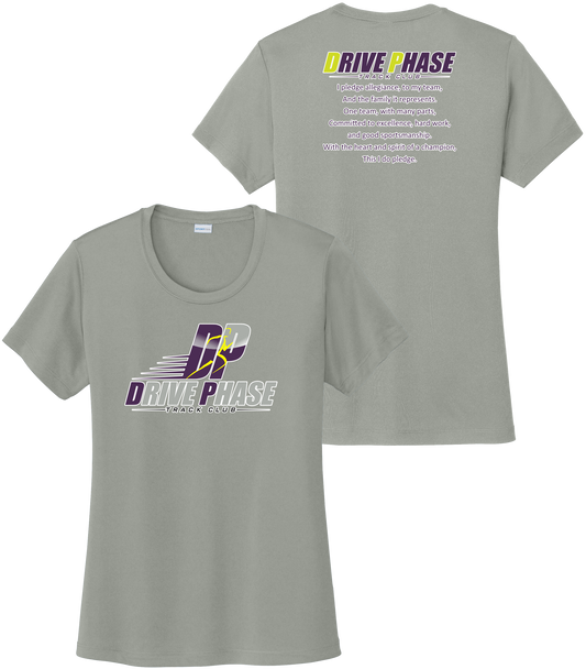 Drive Phase Track Club Original Womens Short Sleeve Shirt
