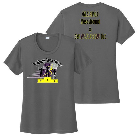 Drive Phase Track Club Womens Podium Hoarders Short Sleeve Shirt