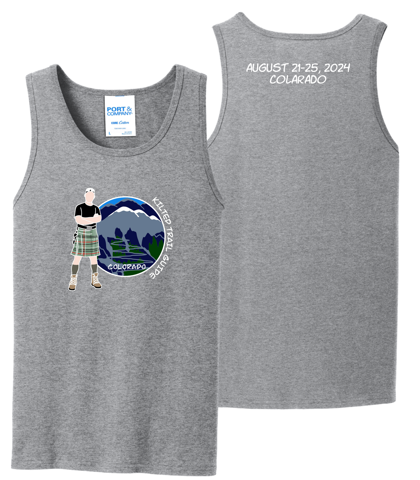 Kilted Trail Guide Colorado Unisex Tank