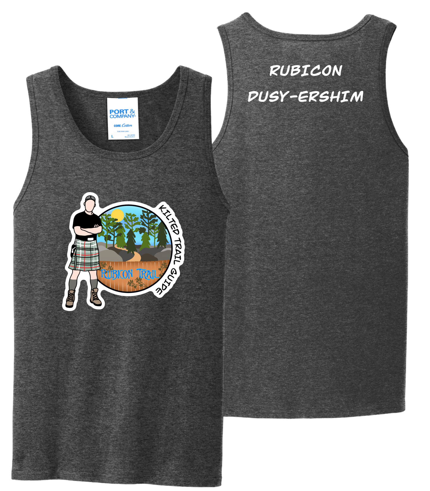 Kilted Trail Guide Rubicon Unisex Tank