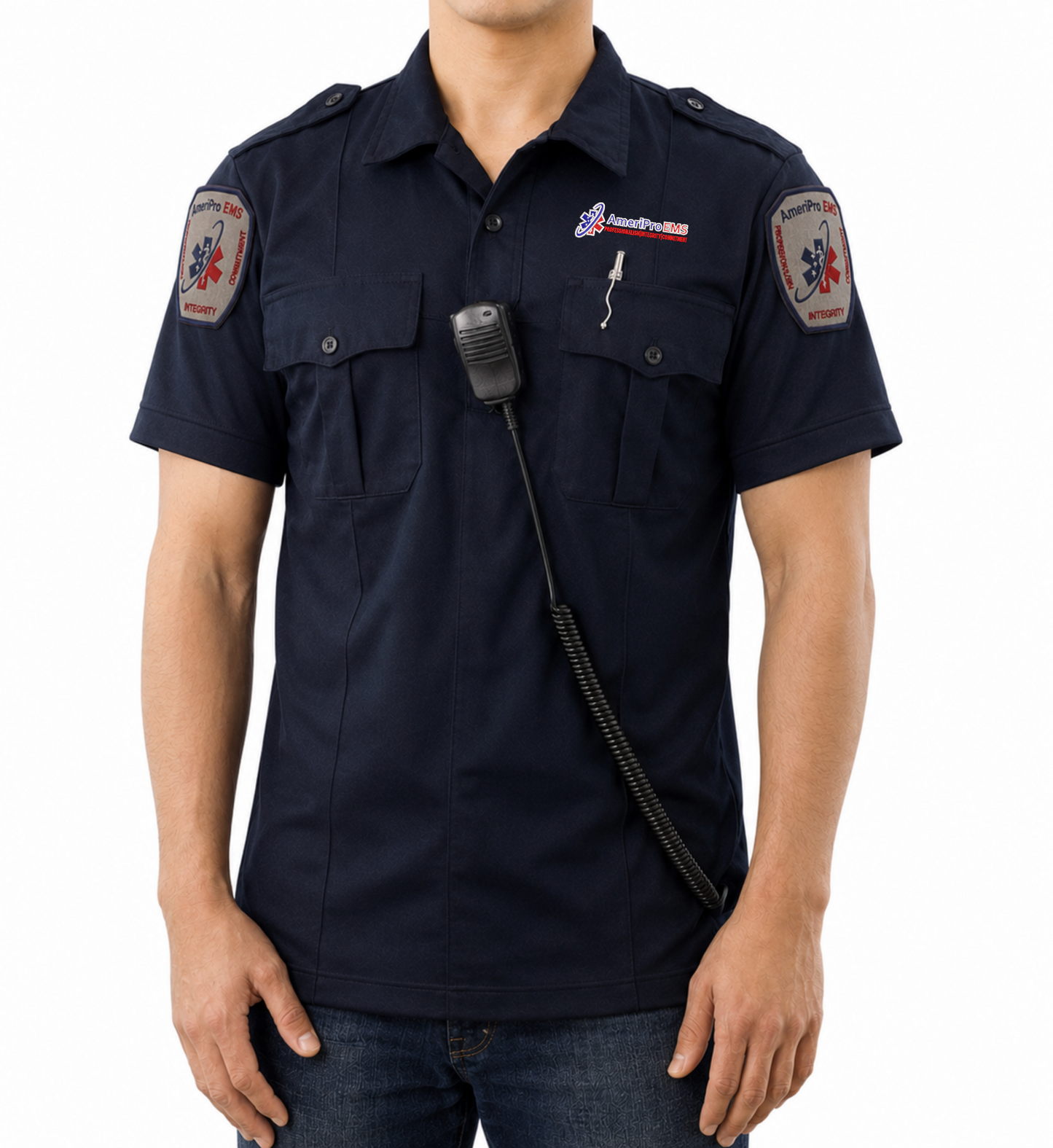AmeriPro Pro-Dry Polo Shirt with Two Pockets