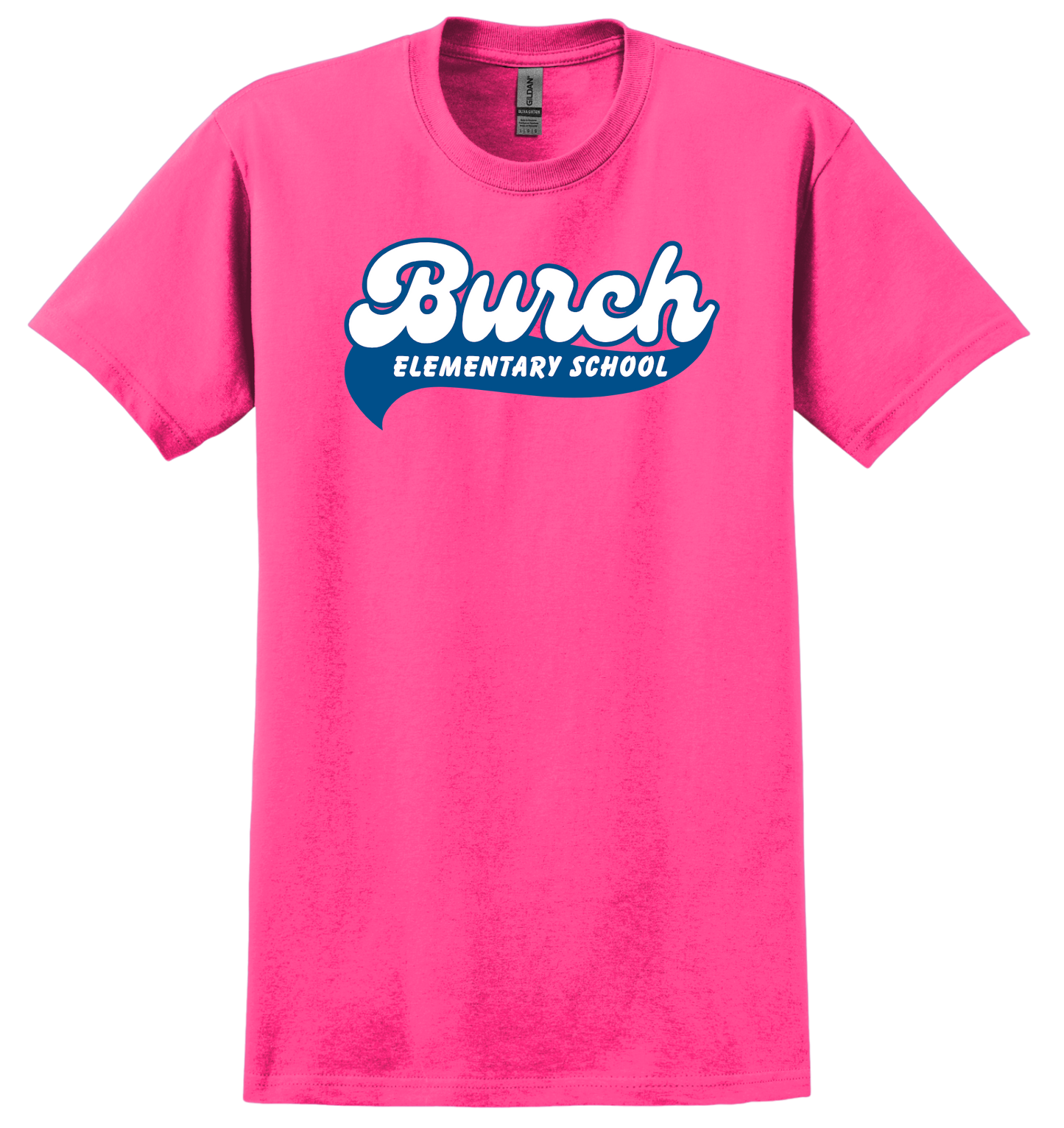 Burch Elementary Short Sleeve Pink Burch Shirt