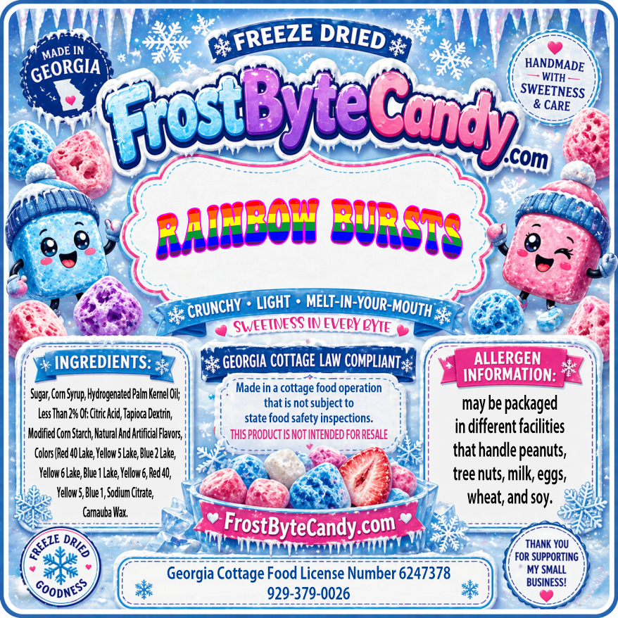 Rainbow Bursts