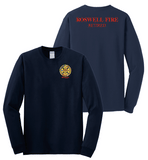 Roswell Fire Retired Long Sleeve t-shirt