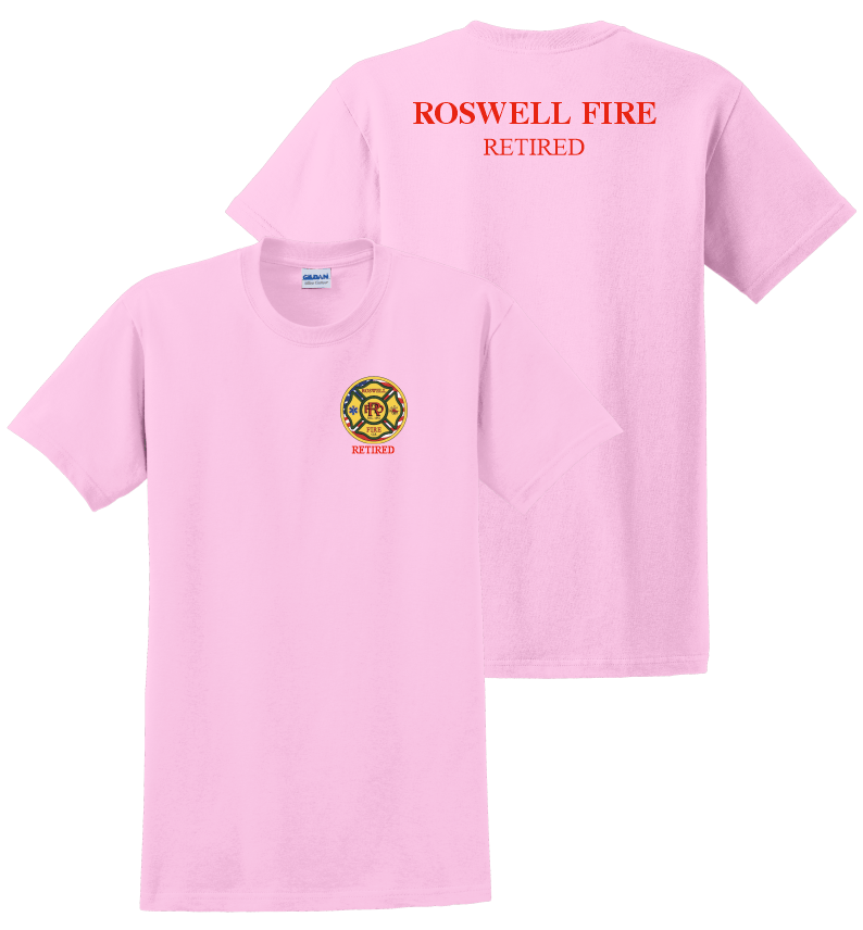 Roswell Fire Retired Short Sleeve t-shirt