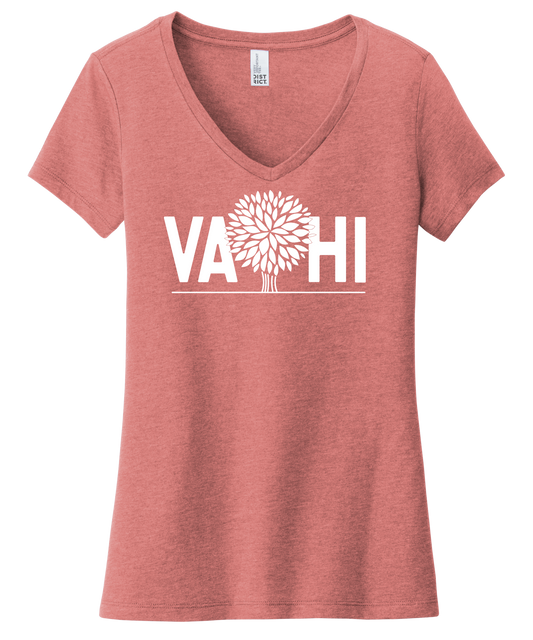 Virginia-Highland Ladies V-Neck short sleeve shirt