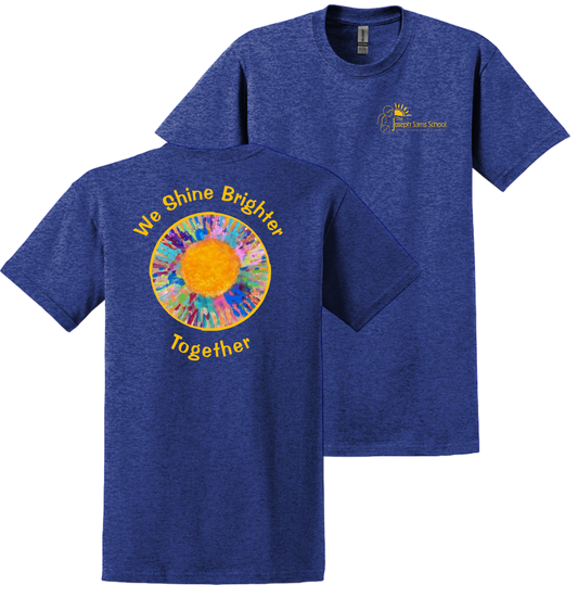 Joseph Sams School 2024 We Shine Brighter Together Short Sleeve Shirt