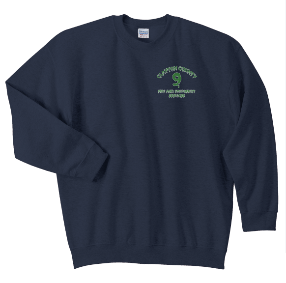 Clayton County Decon Diva Nine RETRO Sweat Shirts