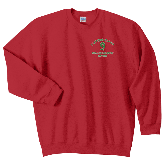 Clayton County Decon Diva Nine RETRO Sweat Shirts