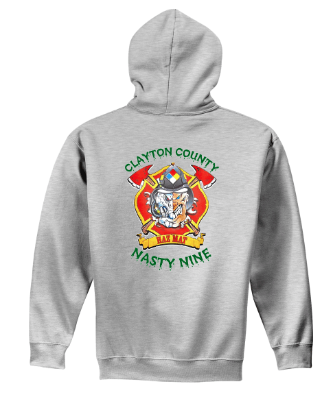Clayton County Nasty Nine RETRO Hooded Sweat Shirts