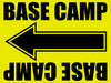 "Base Camp" Movie Location Sign