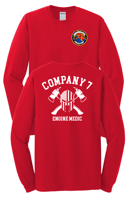 Clayton County Station 7 Long Sleeve t-shirt