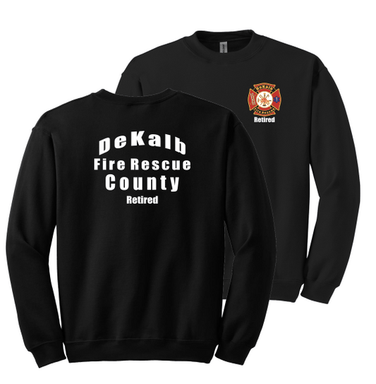 DeKalb County Retired Crewneck Sweatshirt