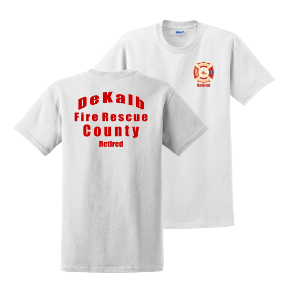 Dekalb County Retired Short Sleeve t-shirt