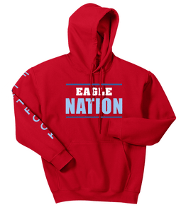 Flat Rock Red "Eagle Nation" hoodie