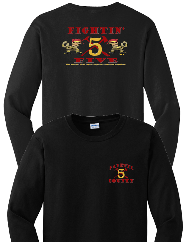 Fayette Station 5 RETRO Long Sleeve t-shirt