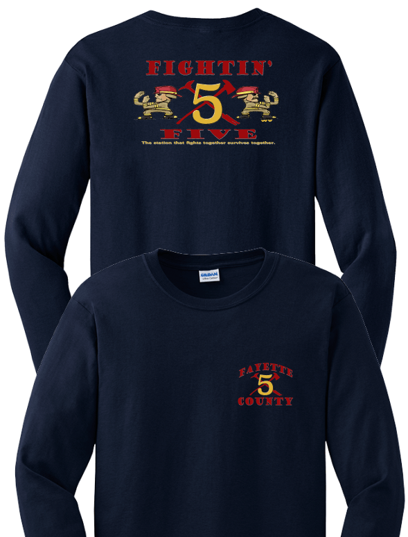 Fayette Station 5 RETRO Long Sleeve t-shirt