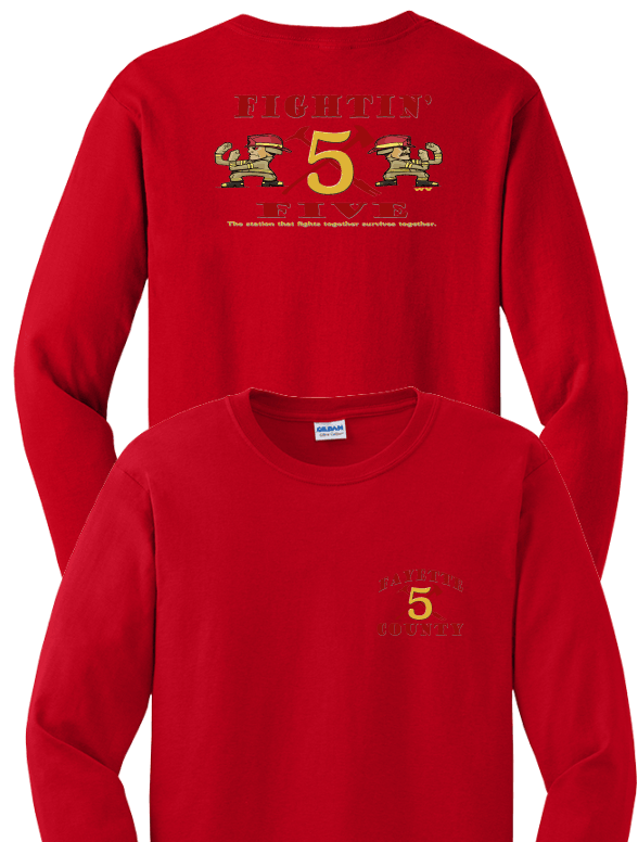 Fayette Station 5 RETRO Long Sleeve t-shirt