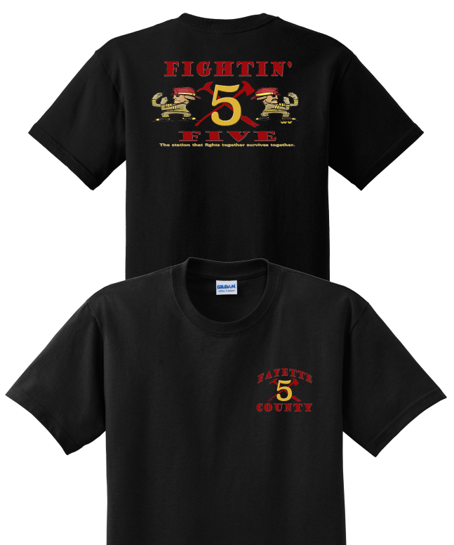 Fayette Station 5 RETRO Short Sleeve t-shirt