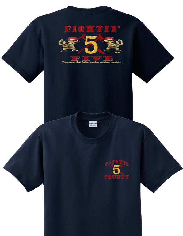 Fayette Station 5 RETRO Short Sleeve t-shirt