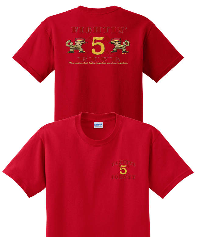 Fayette Station 5 RETRO Short Sleeve t-shirt