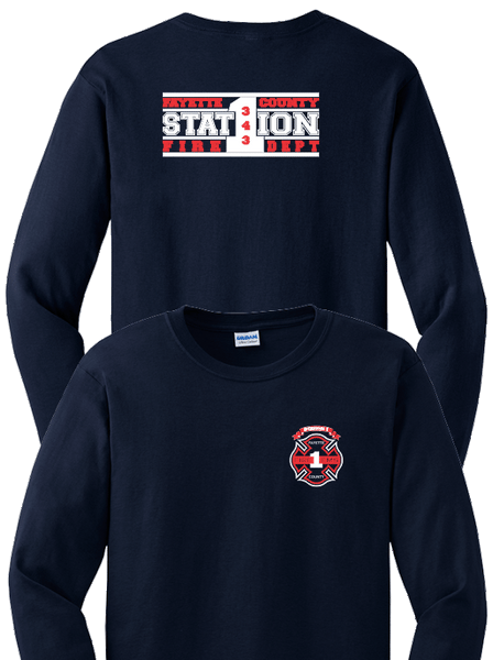 Title: Fayette Station 8 RETRO Short Sleeve T-Shirt  Vintage Style Tee  Description: Get the classic look with the Fayette County Station 8 RETRO  Short Sleeve T-Shirt. This vintage style tee features