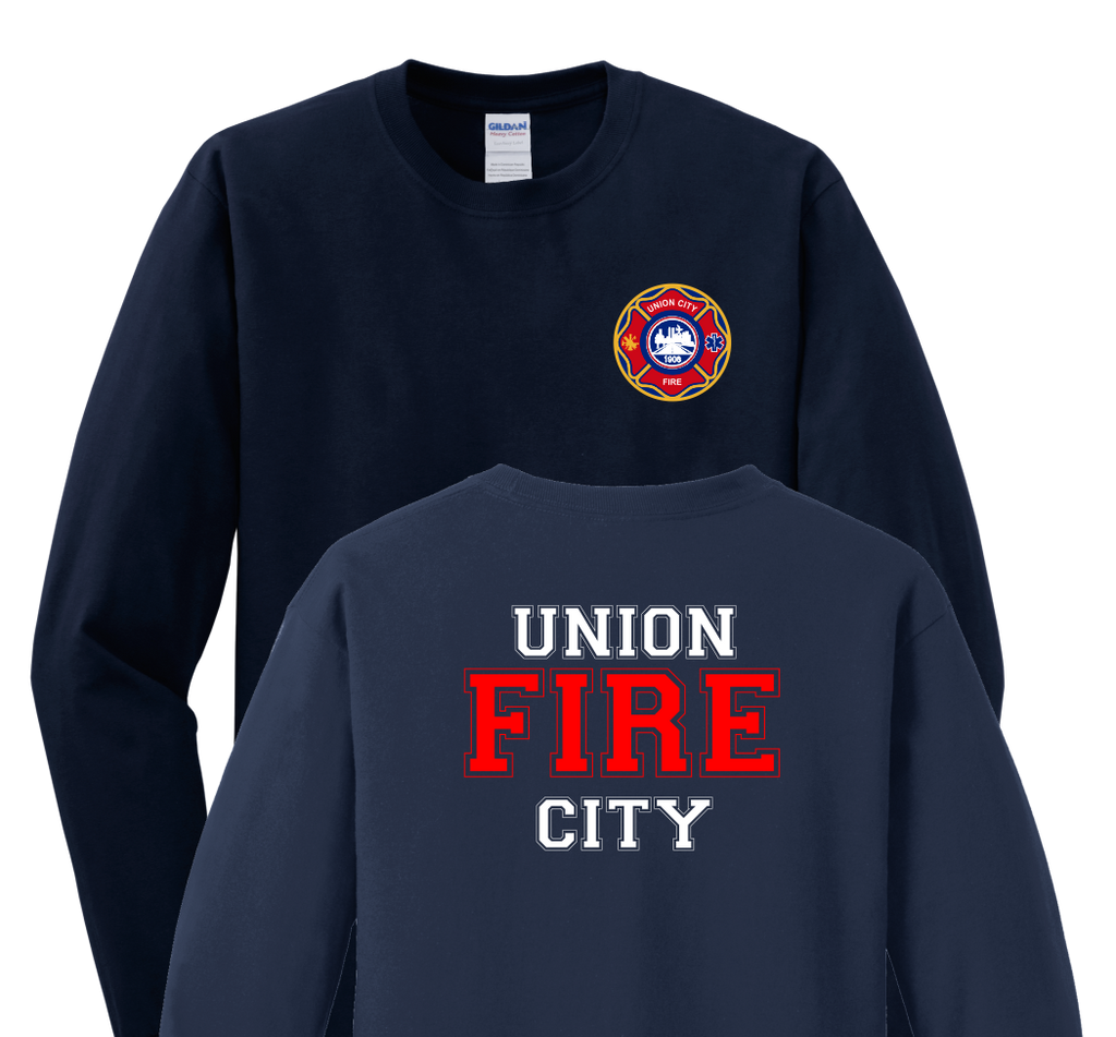 Union City Fire Department Long Sleeve t-shirt