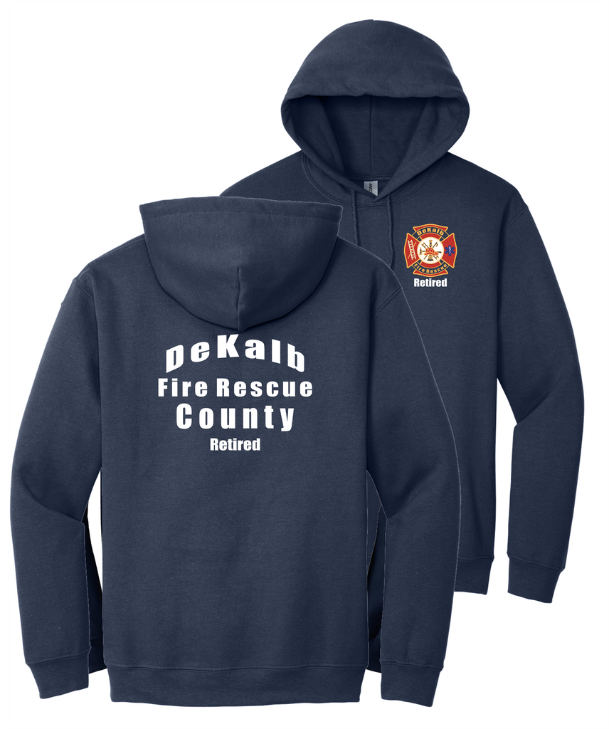 DeKalb County Retired Hoodie Sweatshirt