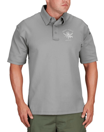 Fayetteville P.D. Short Sleeve Polo with Embroidered  Swat logo Left chest